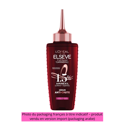 Elvive Full Resist Sérum Aminexil 102 ml Anti-Chute Fortifiant Cuir Chevelu