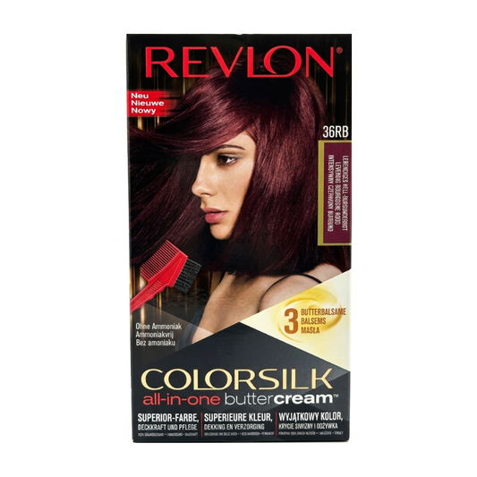 Colorsilk Buttercream 36RB Red Burgundy Coloration Permanente