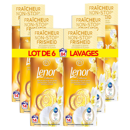 Perles Parfum de Linge Ambre & Orchidée – Booster de fraîcheur 165 g