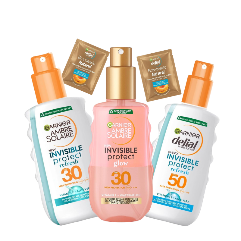 Coffret Solaire Invisible - Protection, Glow & Hâle Sublimé