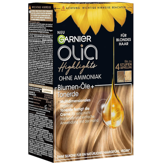 Olia Highlights – Coloration Éclaircissante pour Cheveux Blonds